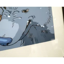 Maison Ghibli Cel Art San And His Wolf Brothers - Studio Ghibli Outlet