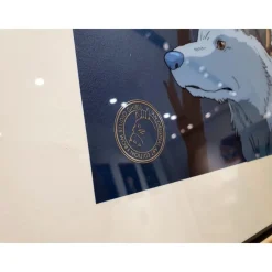 Maison Ghibli Cel Art San And His Wolf Brothers - Studio Ghibli Outlet