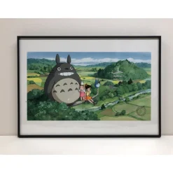 Maison Ghibli Cel Art Totoro On A Summer Day - Studio Ghibli Best
