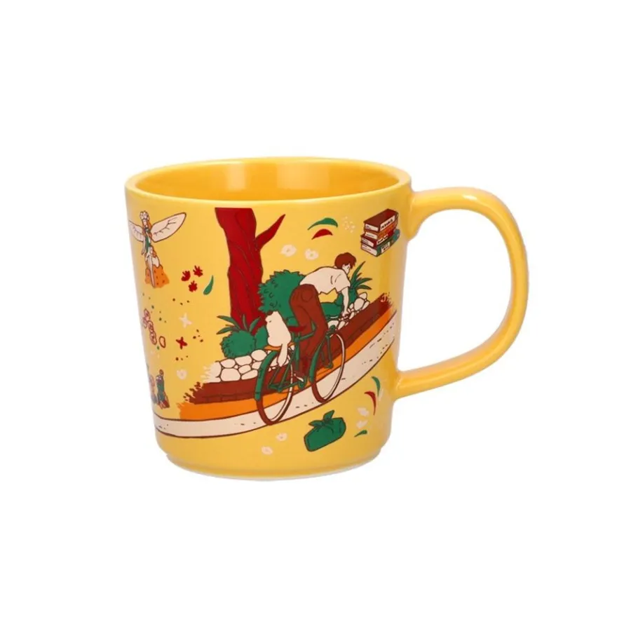 Maison Ghibli Ceramic Cup Chasing The Cat - Whisper Of The Heart New