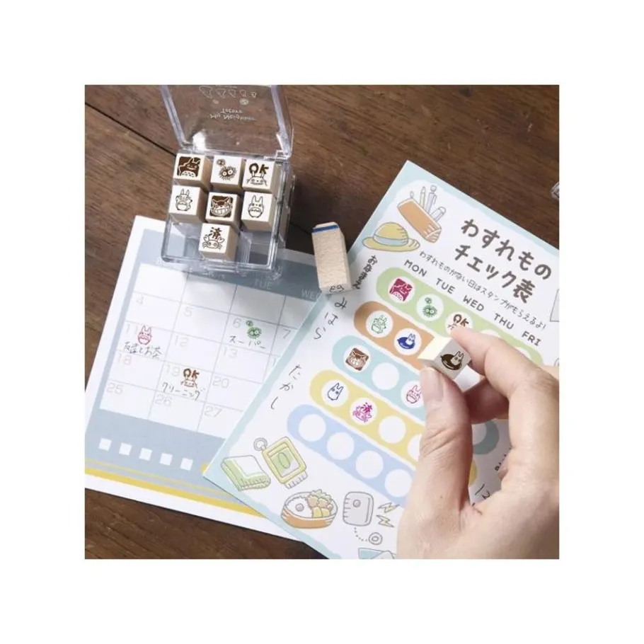 Maison Ghibli Character Stamp Set - My Neighbor Totoro Sale
