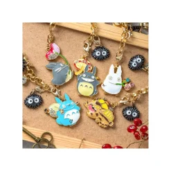 Maison Ghibli Charm Chain Big Totoro & Flower - My Neighbor Totoro Best