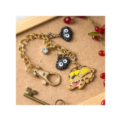 Maison Ghibli Charm Chain Catbus & Soot Sprites - My Neighbor Totoro