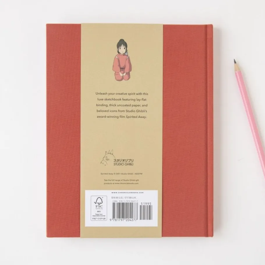 Maison Ghibli Chihiro & No Face Cloth Sketchbook - Spirited Away Discount