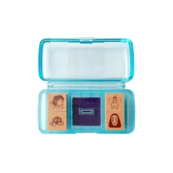 Maison Ghibli Chihiro Takes The Train Mini Stamp Set Blue - Spirited Away Clearance