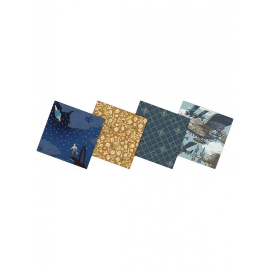 Maison Ghibli Chiyogami Paper - Castle In The Sky Clearance