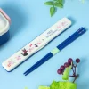 Maison Ghibli Chopsticks Box Set 18Cm Jiji Flower Garland - Kiki'S Delivery Service Outlet
