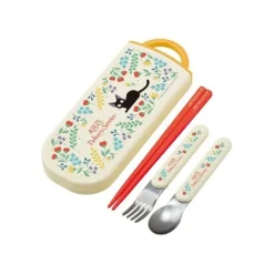 Maison Ghibli Chopsticks Spoon Fork Box Set Botanical Garden - Kiki'S Delivery Serv New