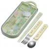Maison Ghibli Chopsticks Spoon Fork Box Set Totoro Holding Umbrella - My Neighbor T Hot