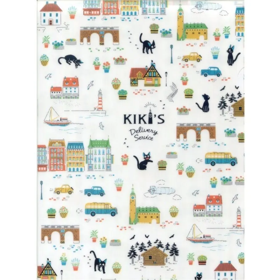 Maison Ghibli Clear Document Folder Take A Walk - Kiki'S Delivery Service
