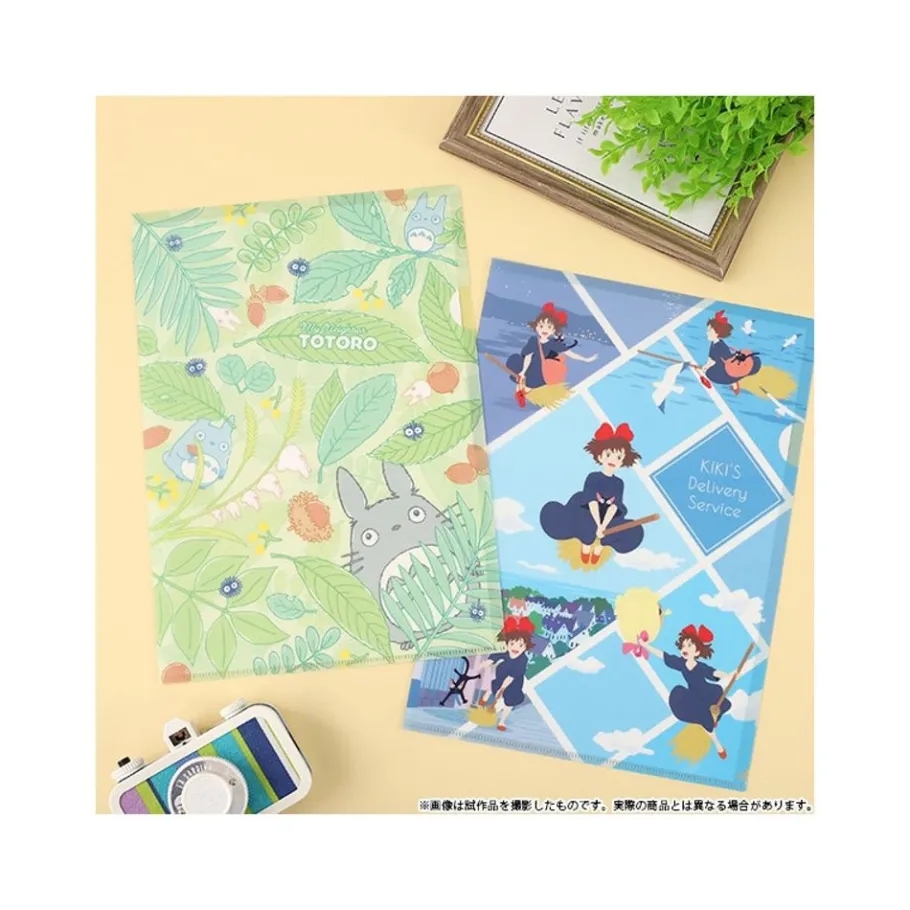Maison Ghibli Clear File A4 Flying Kiki - Kiki'S Delivery Service New
