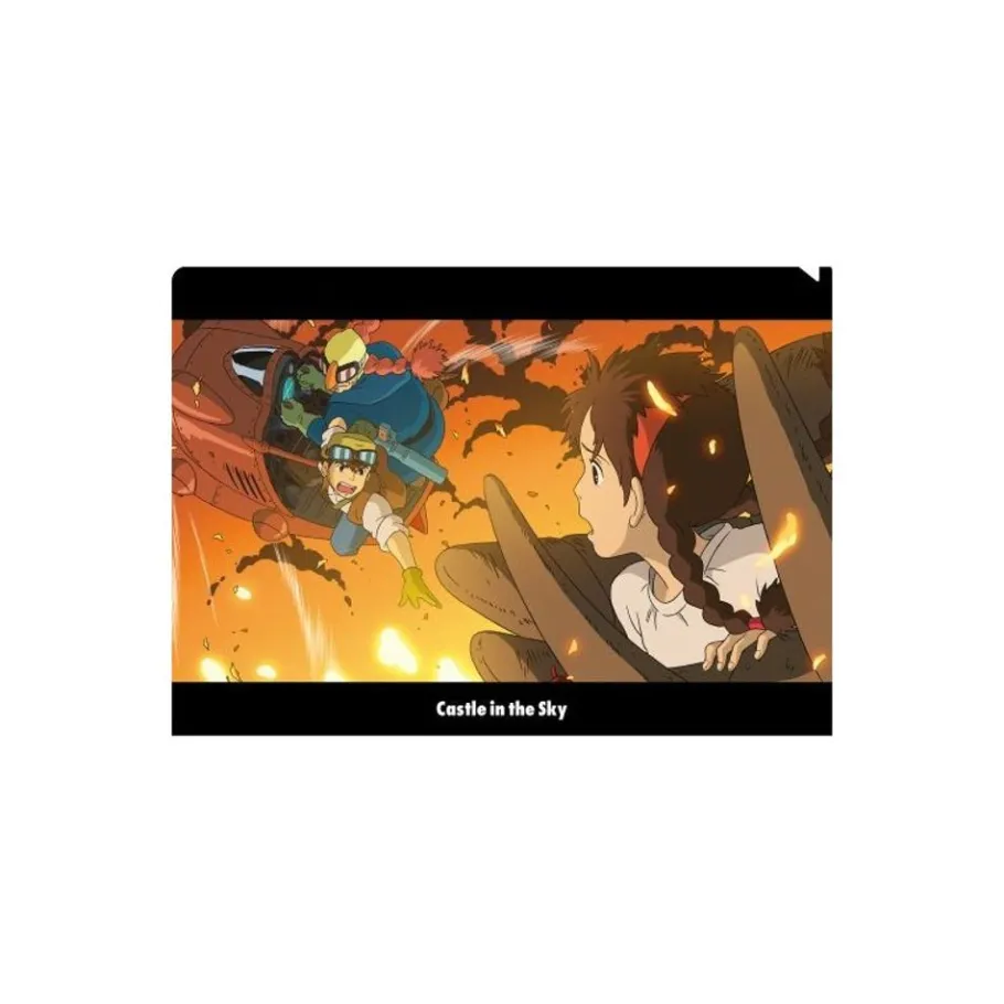Maison Ghibli Clear File A4 Rescue - Castle In The Sky Discount