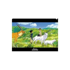 Maison Ghibli Clear File A4 San & Ashitaka - Princess Mononoke Online