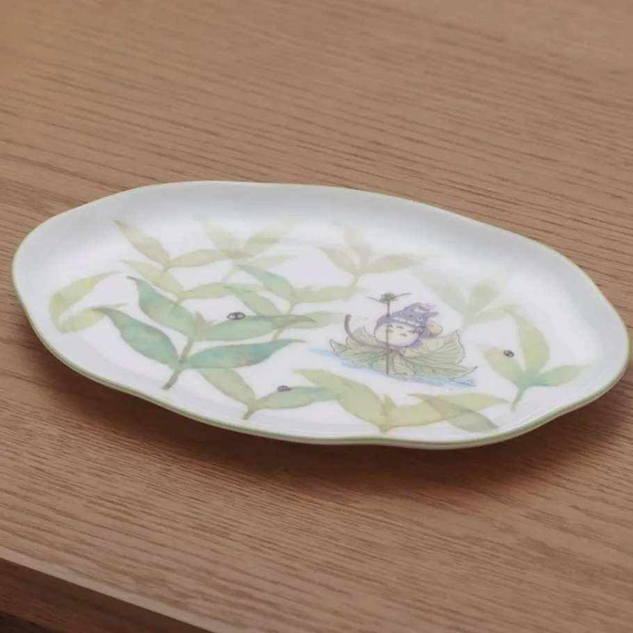 Maison Ghibli 23 Cm Totoro Cloud Shape Plate - My Neighbor Totoro Clearance