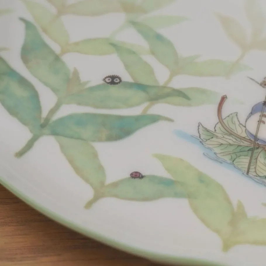 Maison Ghibli 23 Cm Totoro Cloud Shape Plate - My Neighbor Totoro Clearance