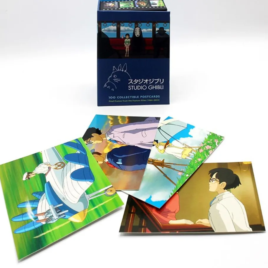 Maison Ghibli 100 Collectible Postcards Box - Studio Ghibli Clearance