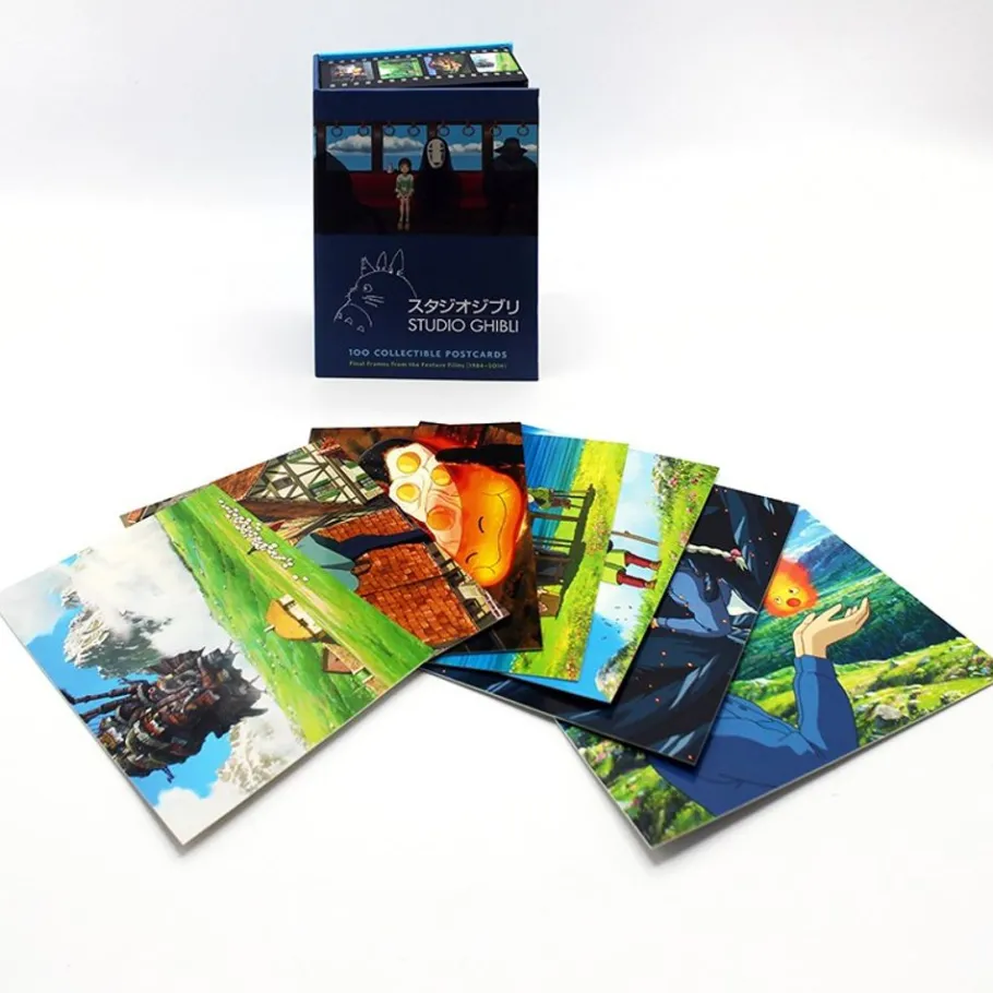 Maison Ghibli 100 Collectible Postcards Box - Studio Ghibli Clearance