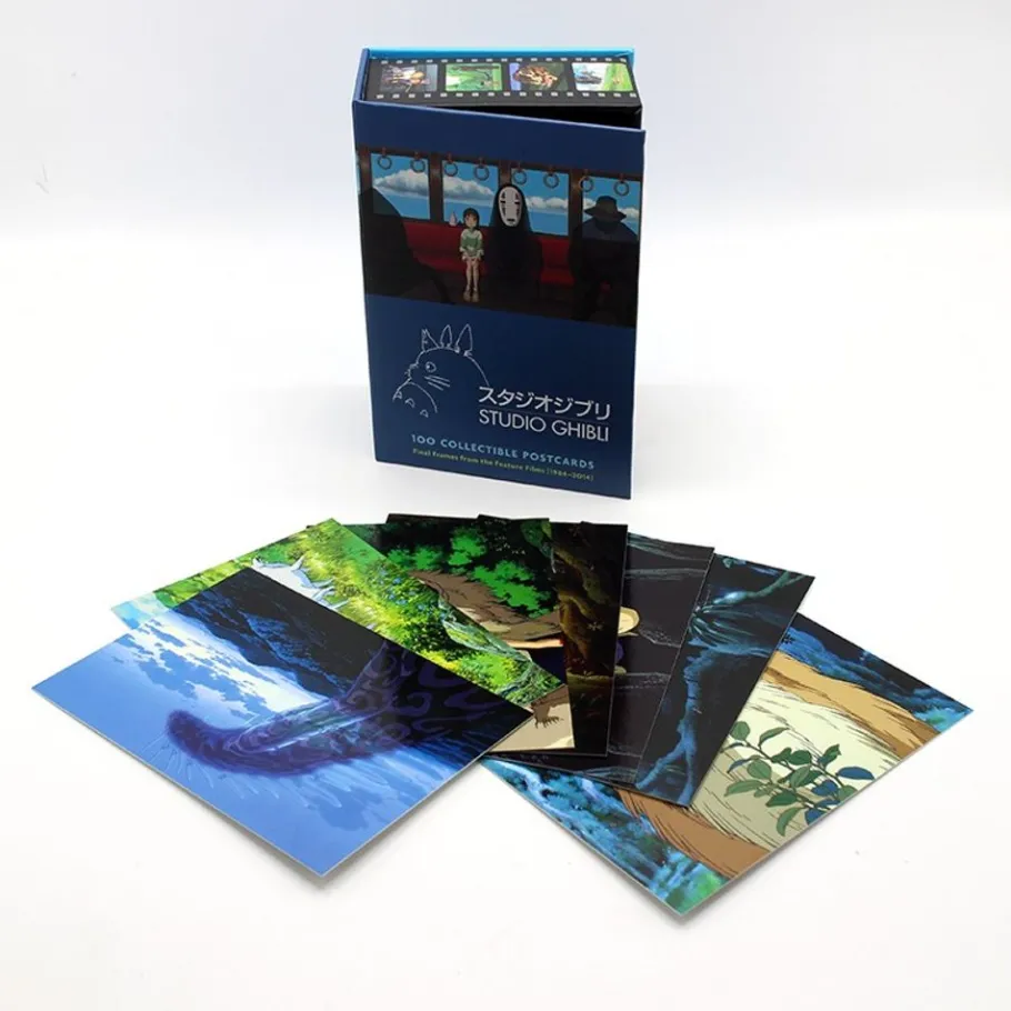 Maison Ghibli 100 Collectible Postcards Box - Studio Ghibli Clearance