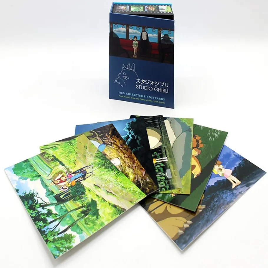 Maison Ghibli 100 Collectible Postcards Box - Studio Ghibli Clearance
