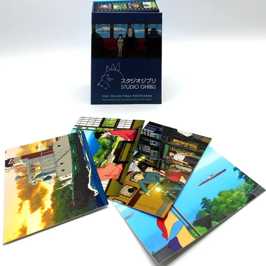 Maison Ghibli 100 Collectible Postcards Box - Studio Ghibli Clearance