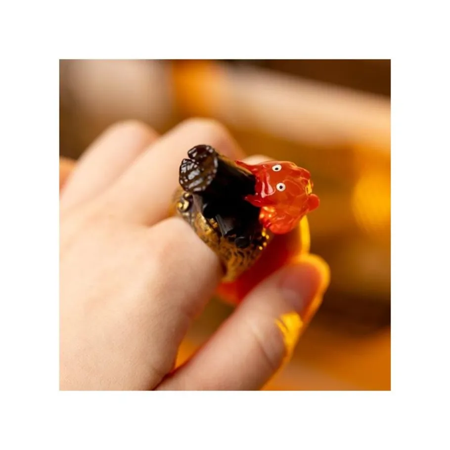 Maison Ghibli Collection Calcifer 1 Blind Ring - Howl'S Moving Castle Clearance