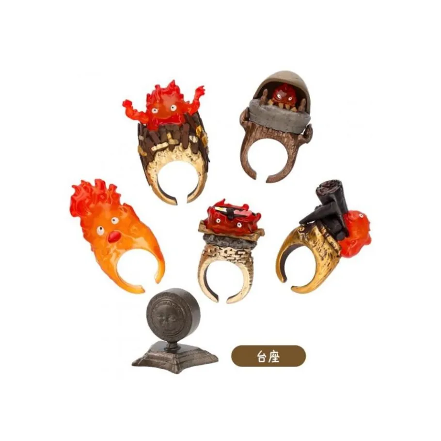 Maison Ghibli Collection Calcifer 1 Blind Ring - Howl'S Moving Castle Clearance