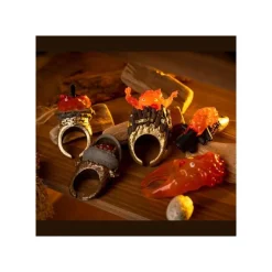 Maison Ghibli Collection Calcifer 1 Blind Ring - Howl'S Moving Castle Clearance