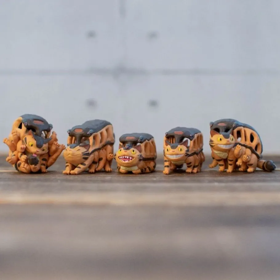 Maison Ghibli Collection Cat Bus Assorted 6 Figurines - My Neighbor Totoro Discount