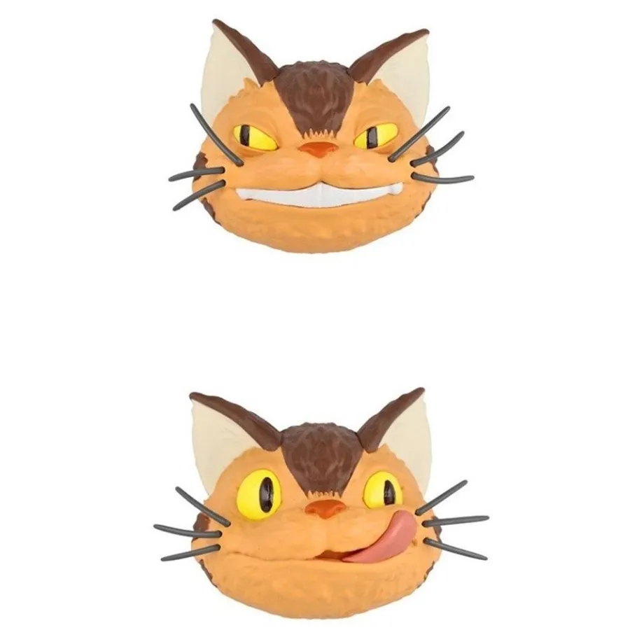 Maison Ghibli Collection Catbus Faces Assorted 6 Magnets - My Neighbor Totoro Hot