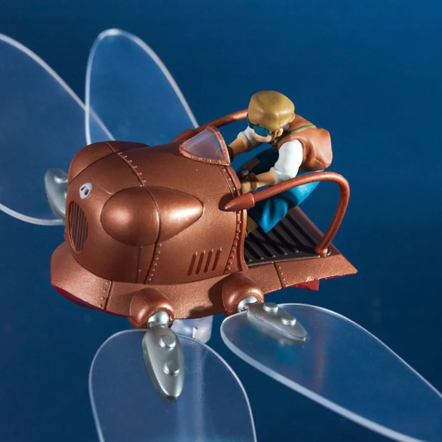 Maison Ghibli Collection Flaptter Assorted 5 Figurines - Castle In The Sky