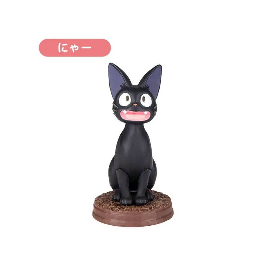 Maison Ghibli Collection Jiji Assorted 6 Figurines - Kiki'S Delivery Service Best