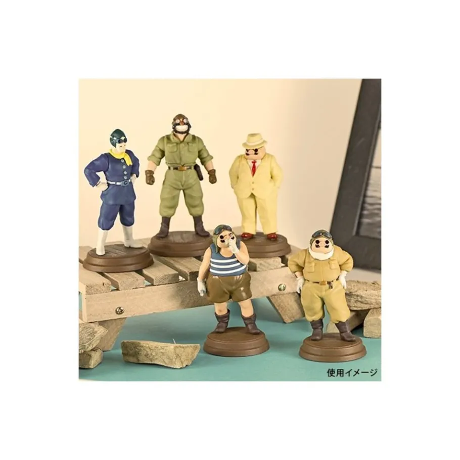 Maison Ghibli Collection Marco Assorted 6 Figurines- Porco Rosso Discount