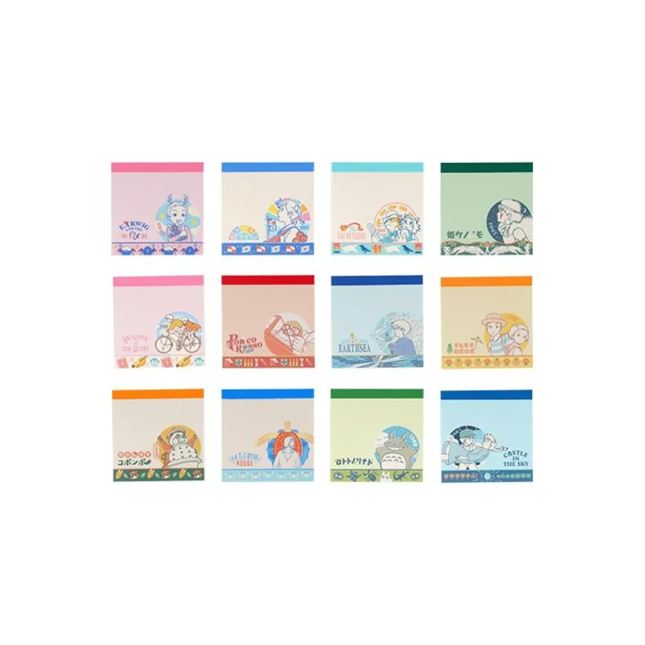 Maison Ghibli Collection Of 24 Mini Memo Set - Studio Ghibli Sale