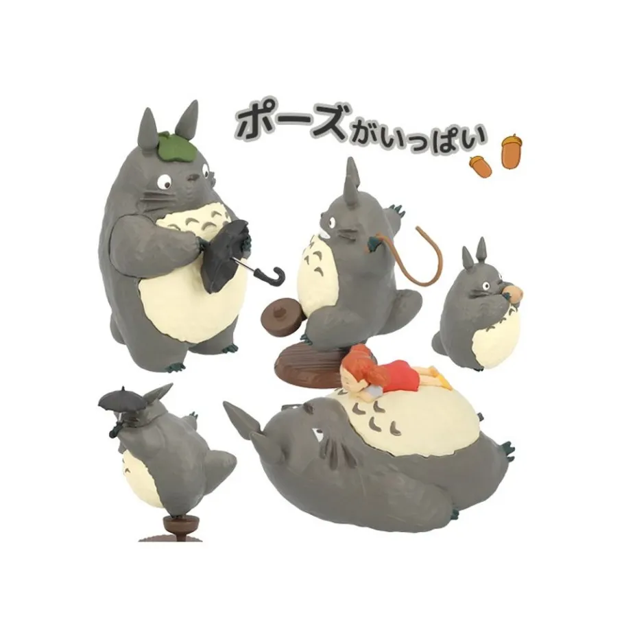 Maison Ghibli Collection Totoro 02 Assorted 6 Figurines - My Neighbor Totoro Outlet