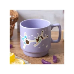 Maison Ghibli Coloful Embossed Mug Kiki Chihiro & Haku - Spirited Away