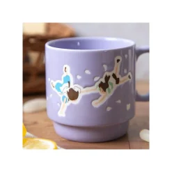 Maison Ghibli Coloful Embossed Mug Kiki Chihiro & Haku - Spirited Away