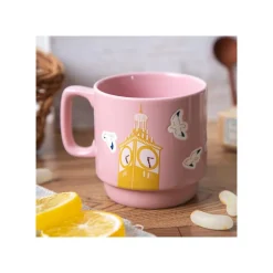 Maison Ghibli Coloful Embossed Mug Kiki On Her Broom - Kiki'S Delivery Service Best