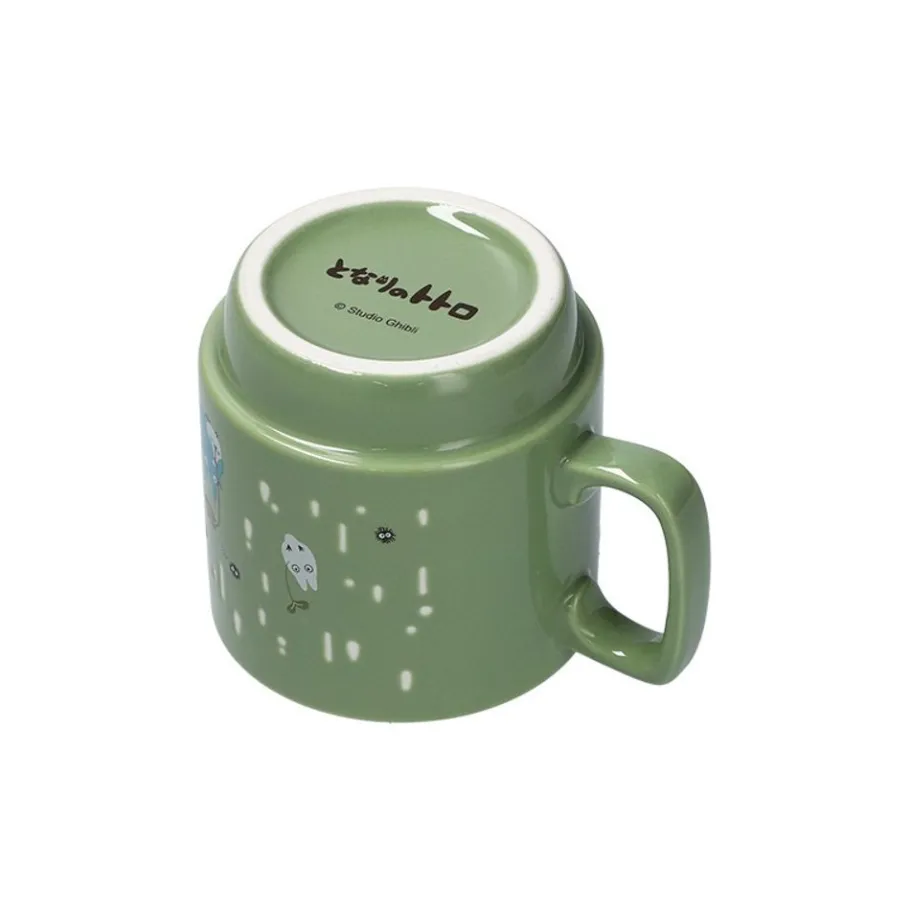 Maison Ghibli Coloful Embossed Mug Totoro Holding Umbrella - My Neighbor Totoro Best