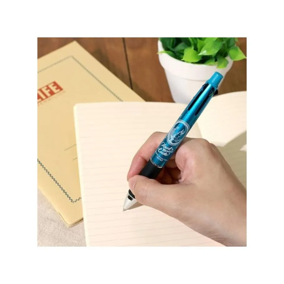 Maison Ghibli 4 Colours Ballpointpen Blue - Howl'S Moving Ca Clearance