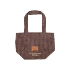 Maison Ghibli Corduroy Bag Totoro Patch - My Neighbor Totoro