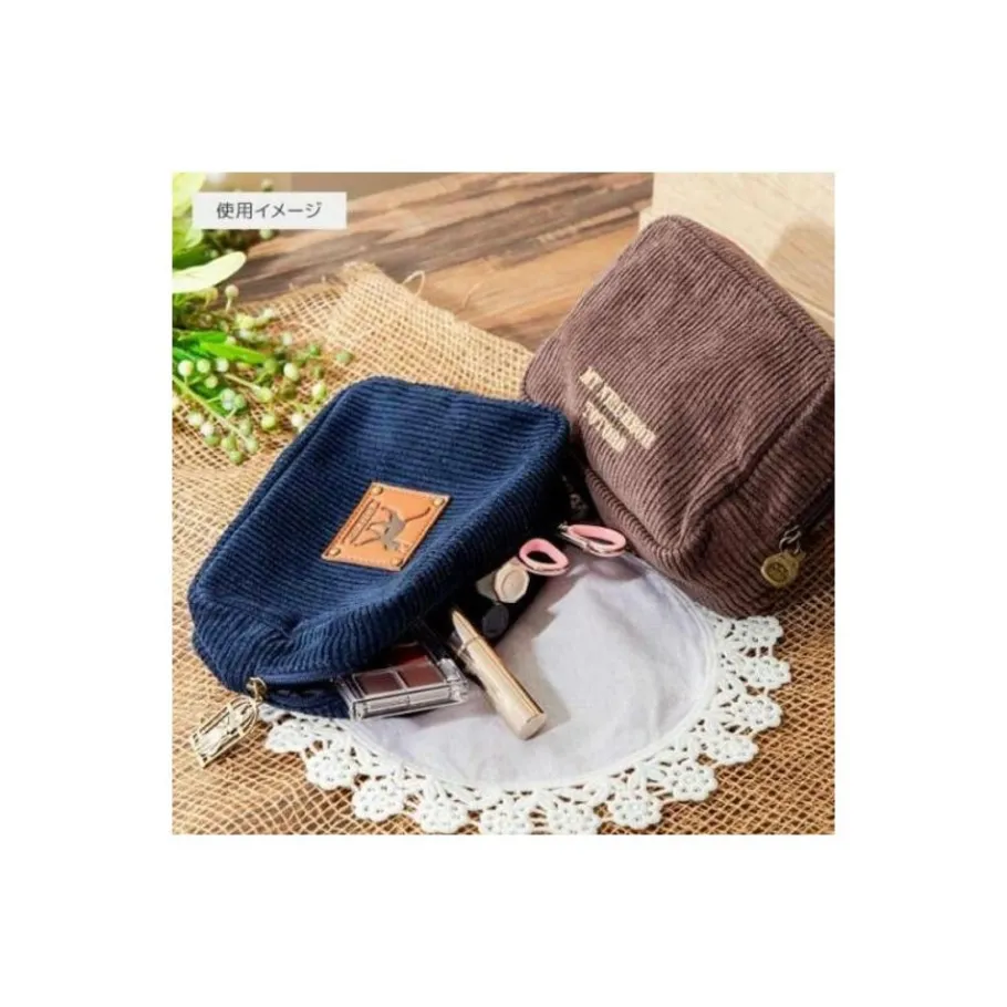 Maison Ghibli Corduroy Pouch Totoro Patch - My Neighbor Totoro Hot