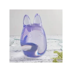 Maison Ghibli Crystal Figurine Transparent Small Totoro Purple - My Neighbor Totoro Outlet