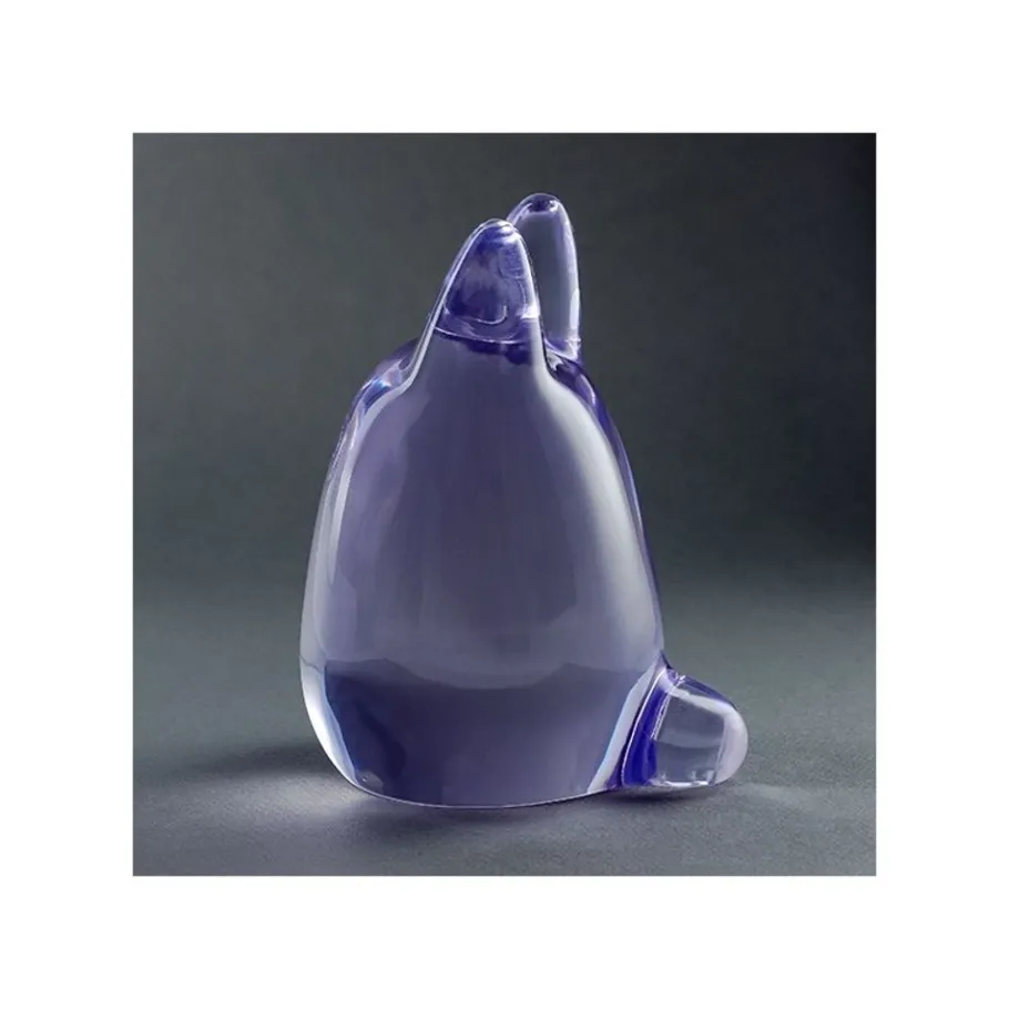 Maison Ghibli Crystal Figurine Transparent Small Totoro Purple - My Neighbor Totoro Outlet