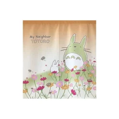Maison Ghibli Curtains Flowers Totoro - My Neighbor Totoro Outlet
