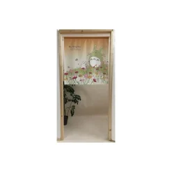 Maison Ghibli Curtains Flowers Totoro - My Neighbor Totoro Outlet