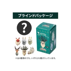 Maison Ghibli 3D Character Magnet -Princess Mononoke Best
