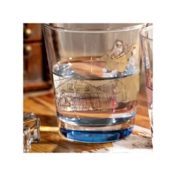 Maison Ghibli Decorated Glass Marco & Fio - Porco Rosso Sale