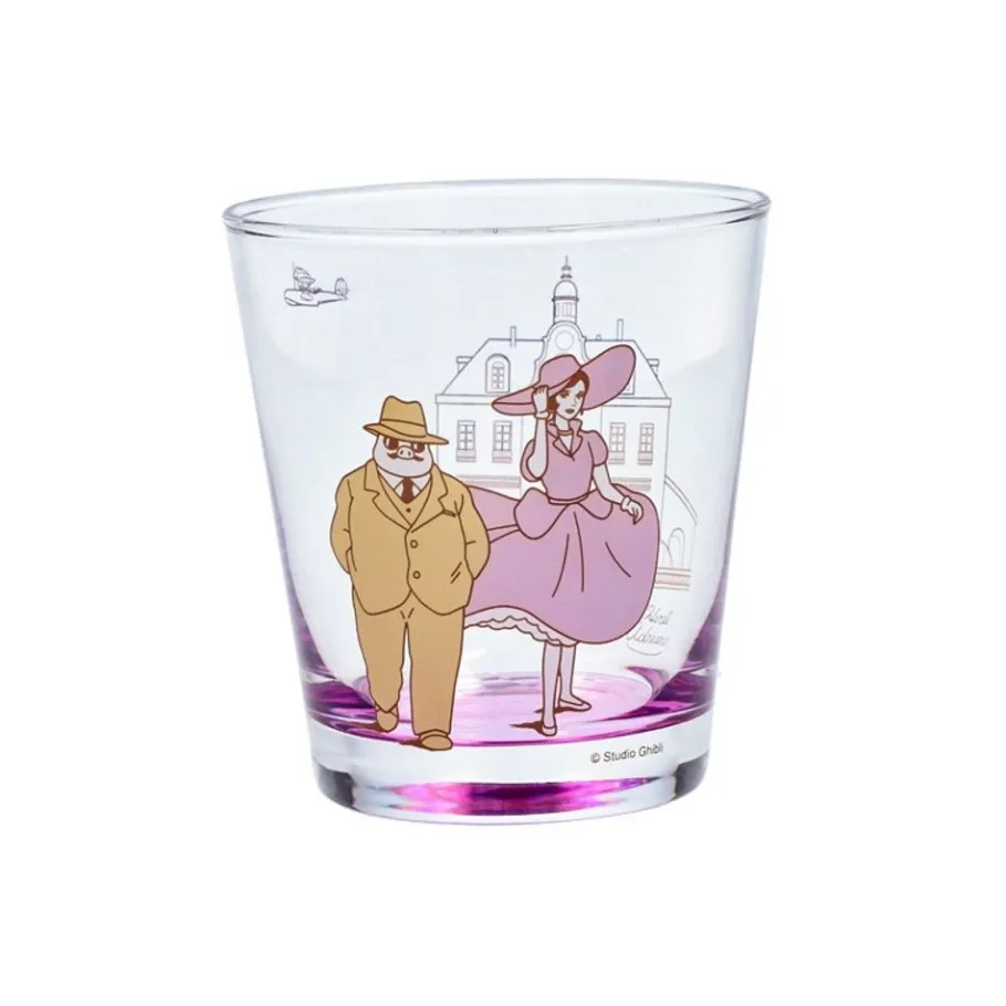 Maison Ghibli Decorated Glass Marco & Gina - Porco Rosso Sale