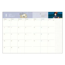 Maison Ghibli 2024 Diary Kiki On Her Broom - Kiki'S Delivery Service Best