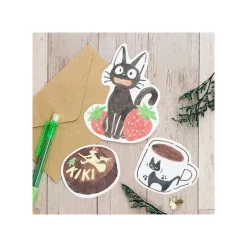 Maison Ghibli Die-Cut Mini Letterset Kiriko Cafe - Kiki'S Delivery Service Clearance